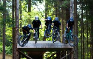 Rowery na Złotym Groniu