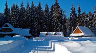 Jak to hań downi ze śniegym bywało...