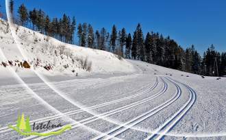 Baner trasy narciarskie na Kubalonce