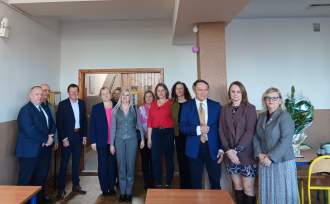 Uroczyste otwarcie wyremontowanej kuchni w ramach rządowego programu „Posiłek w szkole i w domu”