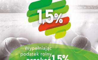 Informacja w sprawie przekazania 1,5% podatku