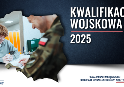 Plakat Kwalifikacji Wojskowej 2025