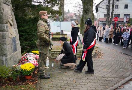 Święto Niepodległości w Gminie Istebna fot. Bronka Polok