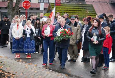 Święto Niepodległości w Gminie Istebna fot. Bronka Polok