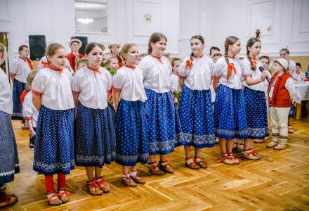 Uczestnicy Świątecznego Spotkania dla Seniorów w Koniakowie fot. M.Kuźma