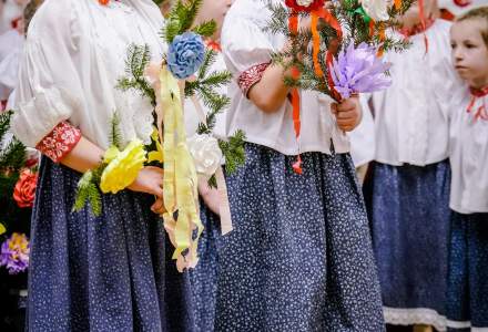 Uczestnicy Świątecznego Spotkania dla Seniorów w Koniakowie fot. M.Kuźma