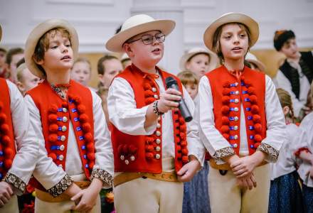 Uczestnicy Świątecznego Spotkania dla Seniorów w Koniakowie fot. M.Kuźma