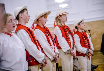 Uczestnicy Świątecznego Spotkania dla Seniorów w Koniakowie fot. M.Kuźma