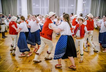 Uczestnicy Świątecznego Spotkania dla Seniorów w Koniakowie fot. M.Kuźma
