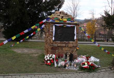 Odsłonięcie pomnika Jerzego Kukuczki