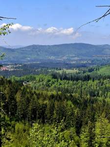 Widok z Małej Gańczorki