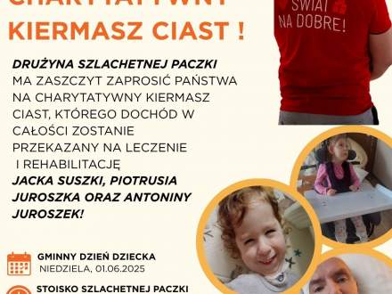 Charytatywny kiermasz ciast