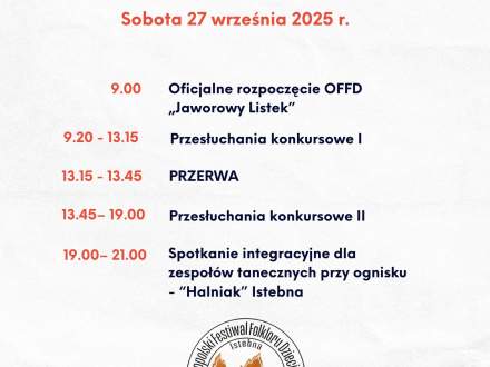 Program sobotni