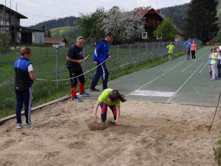 Sportowa rywalizacja szkół Istebna - Ćierne
