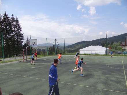 Sportowa rywalizacja szkół Istebna - Ćierne