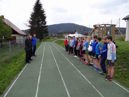 Sportowa rywalizacja szkół Istebna - Ćierne