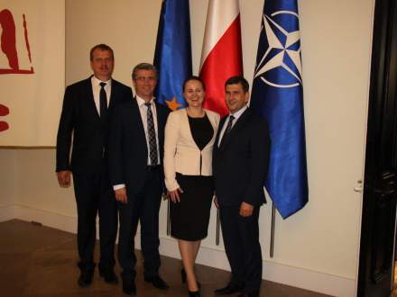 Spotkanie w Pałacu Prezydenckim w Warszawie.