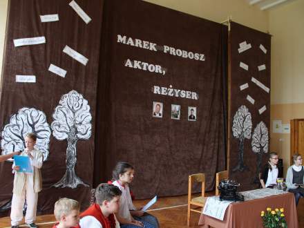 Spotkanie z aktorem Markiem Proboszem