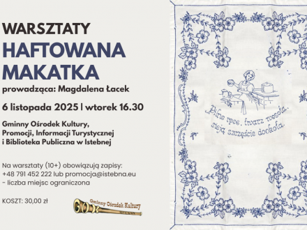 Plakat warsztatów
