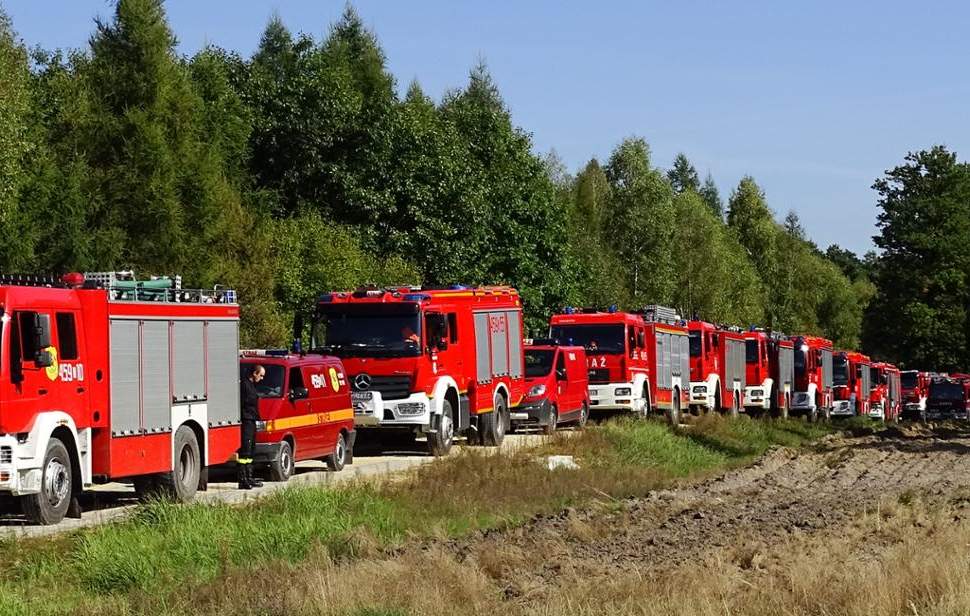 Ćwiczenia Kompanii Gaśniczej