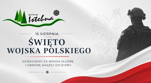 Grafika upamiętniająca Święto Wojska Polskiego.