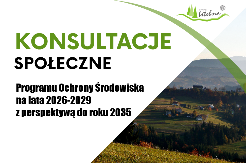 Grafika informacyjna dotycząca konsultacji społecznych